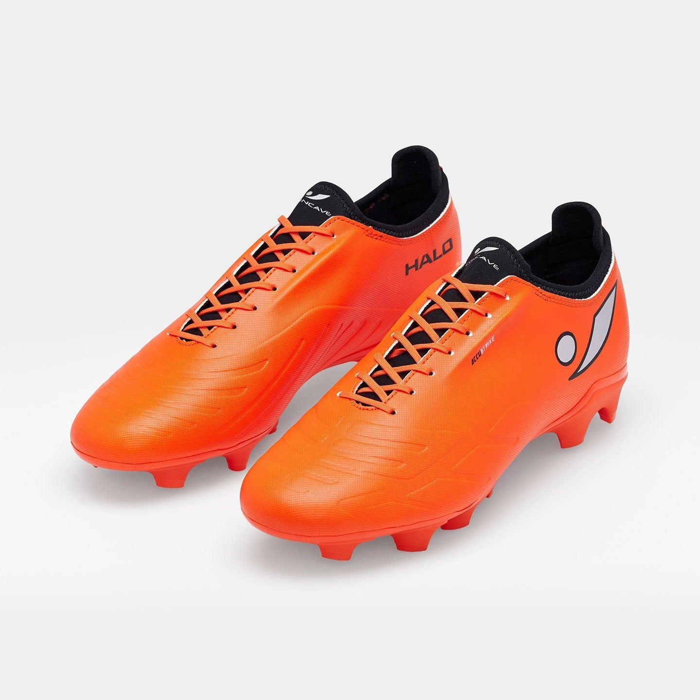 Concave Halo FG - Red Orange-Black-Silver