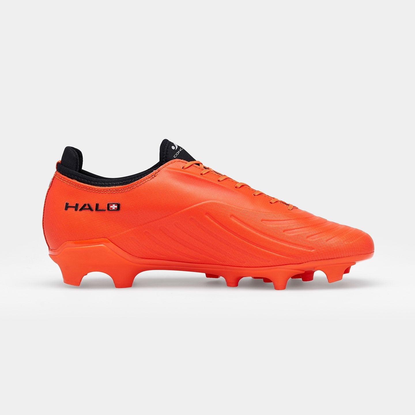 Concave Halo + Maze FG - Red Orange/Black/Silver