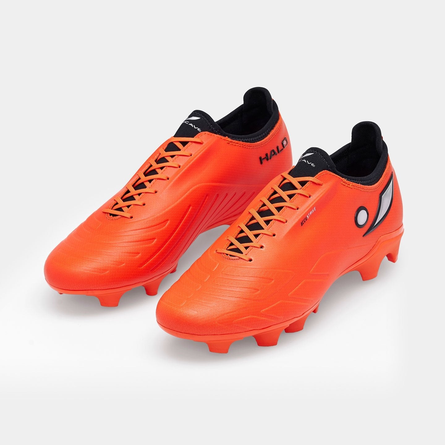 Concave Halo + Maze FG - Red Orange/Black/Silver