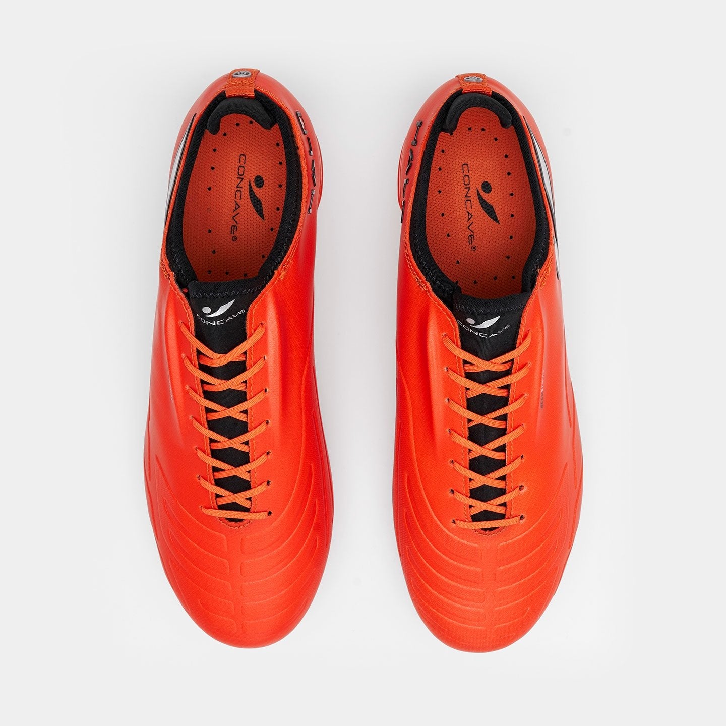 Concave Halo + Maze FG - Red Orange/Black/Silver