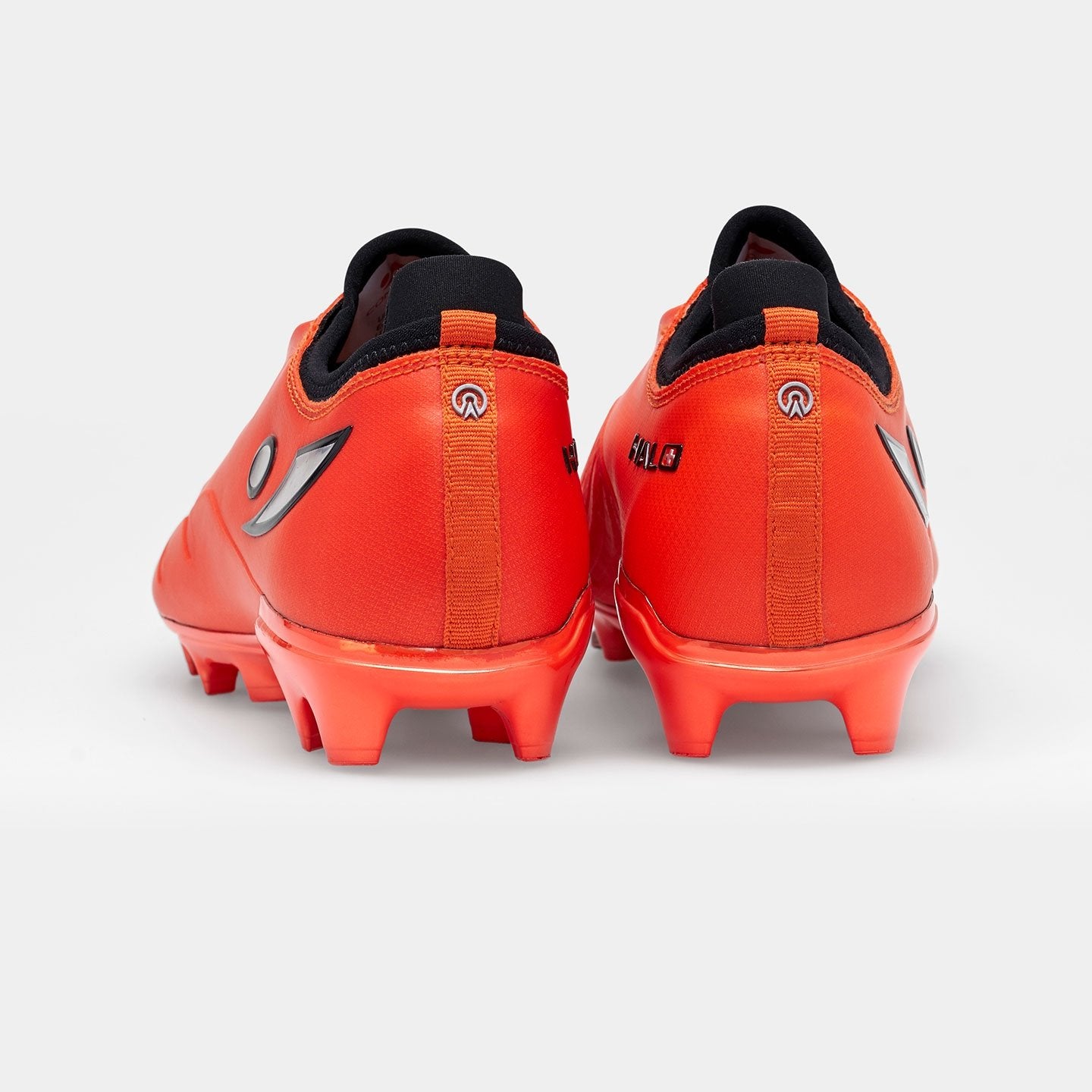 Concave Halo + Maze Chrome FG - Red Orange/Black/Silver