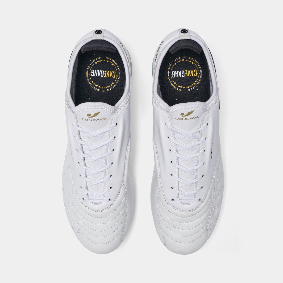 Concave Halo + Cave Gang FG – White/Black/Gold