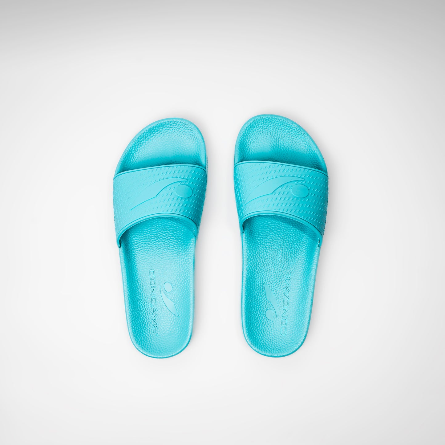 Concave Slide - Cyan/Cyan