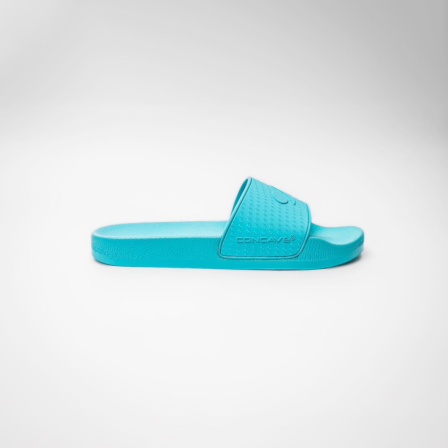 Concave Slide - Cyan/Cyan