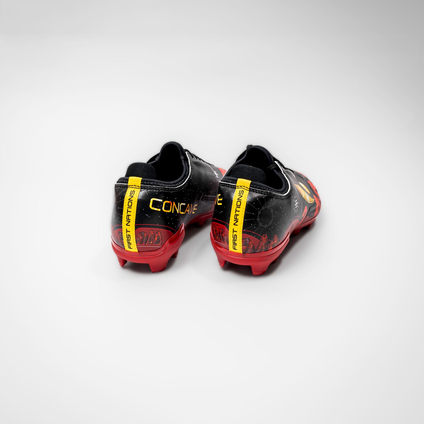 Concave Kids First Nations v1 FG - Black/Red/Yellow