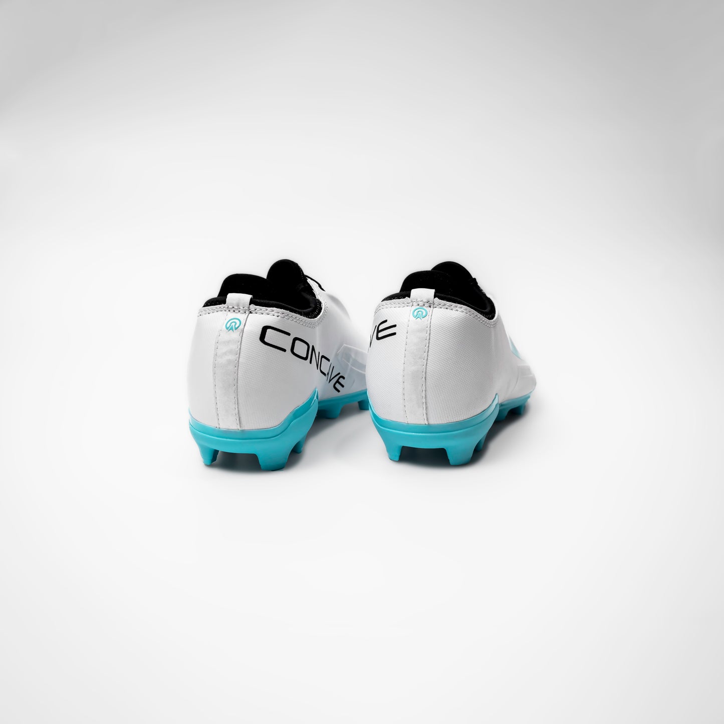 Concave Halo Kids v2 FG - White/Cyan/Black