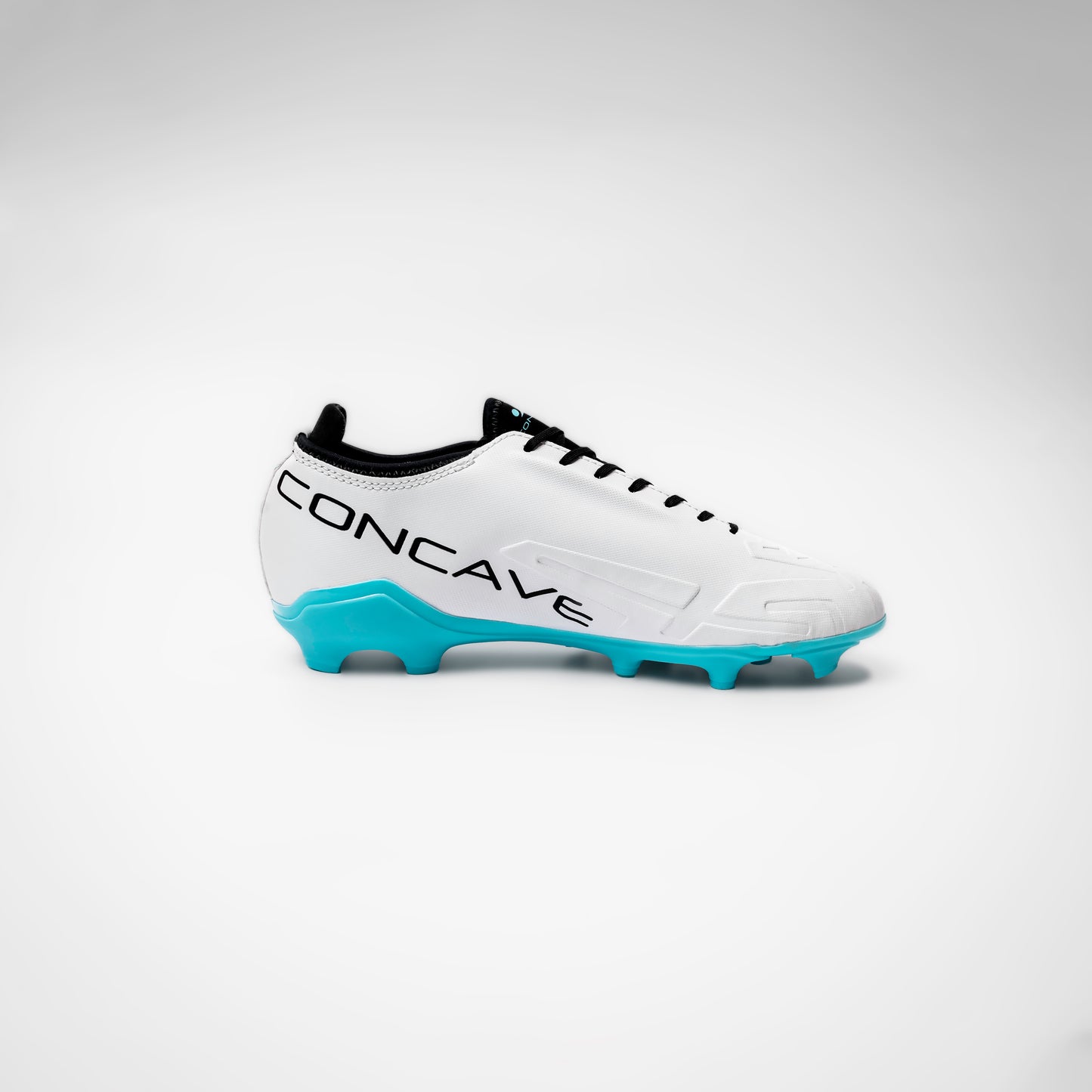 Concave Halo Kids v2 FG - White/Cyan/Black