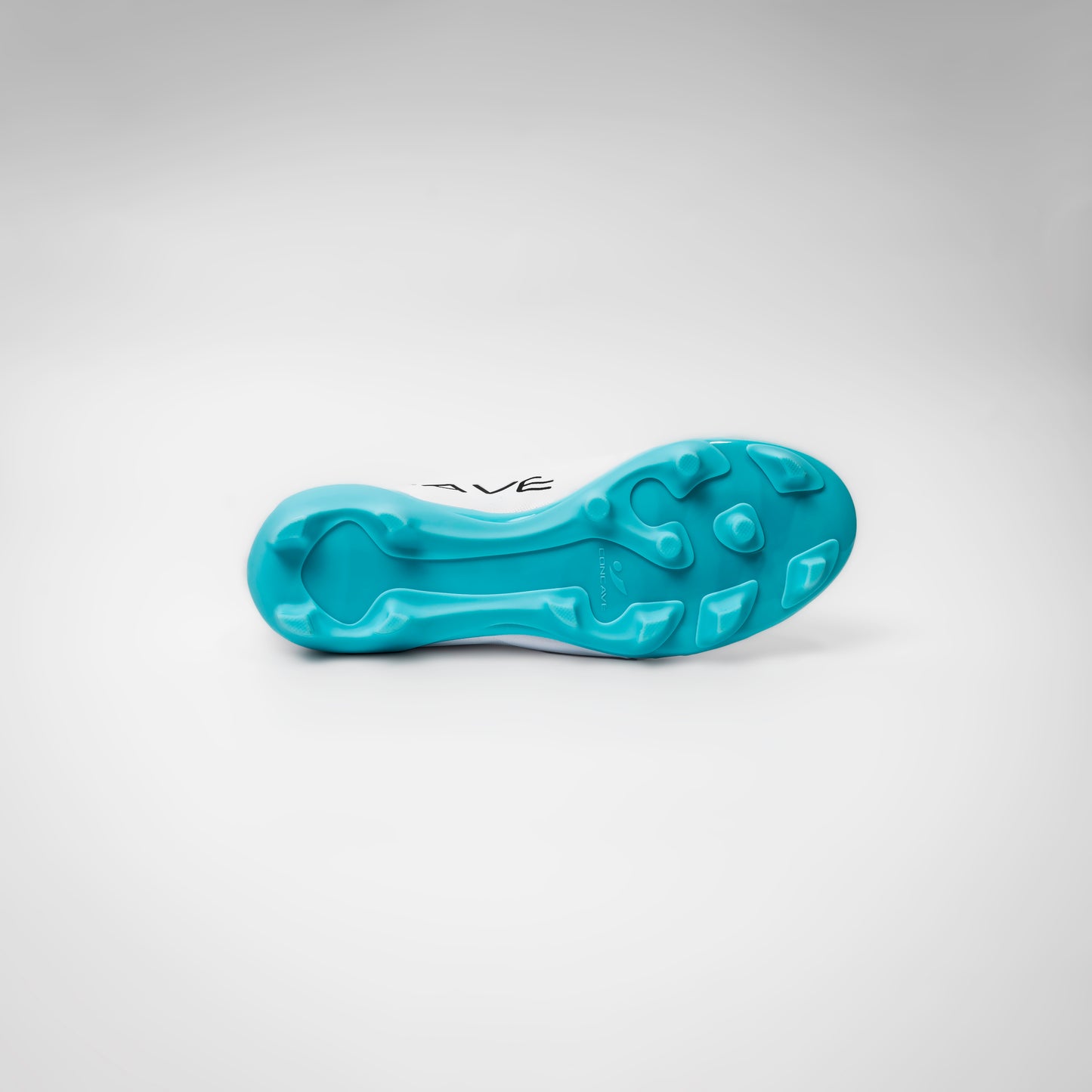 Concave Halo Kids v2 FG - White/Cyan/Black