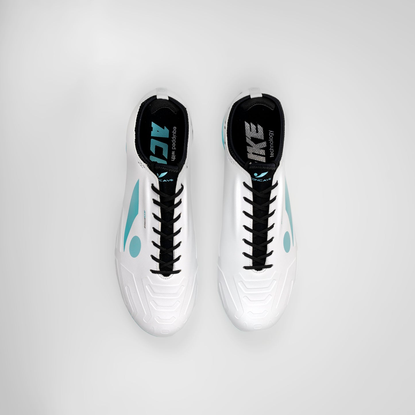 Concave Halo v2 FG - White/Cyan/Black