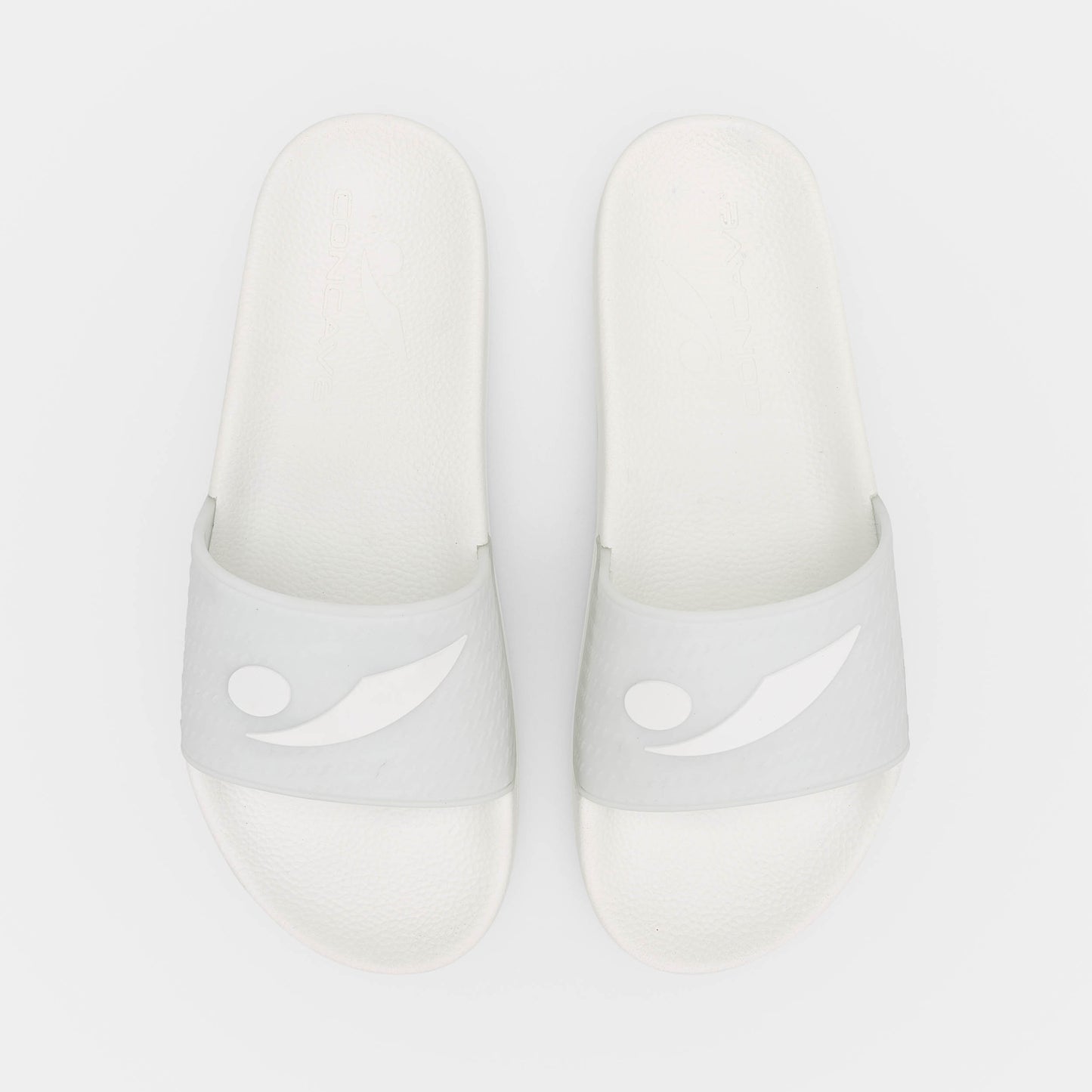 Concave Slide - White/White