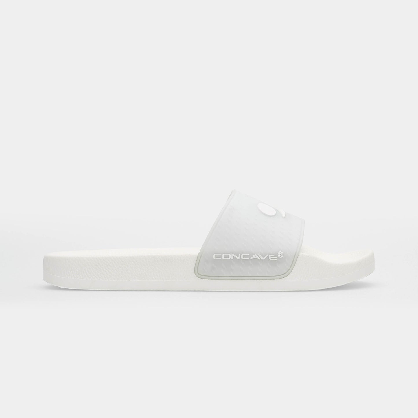 Concave Slide - White/White