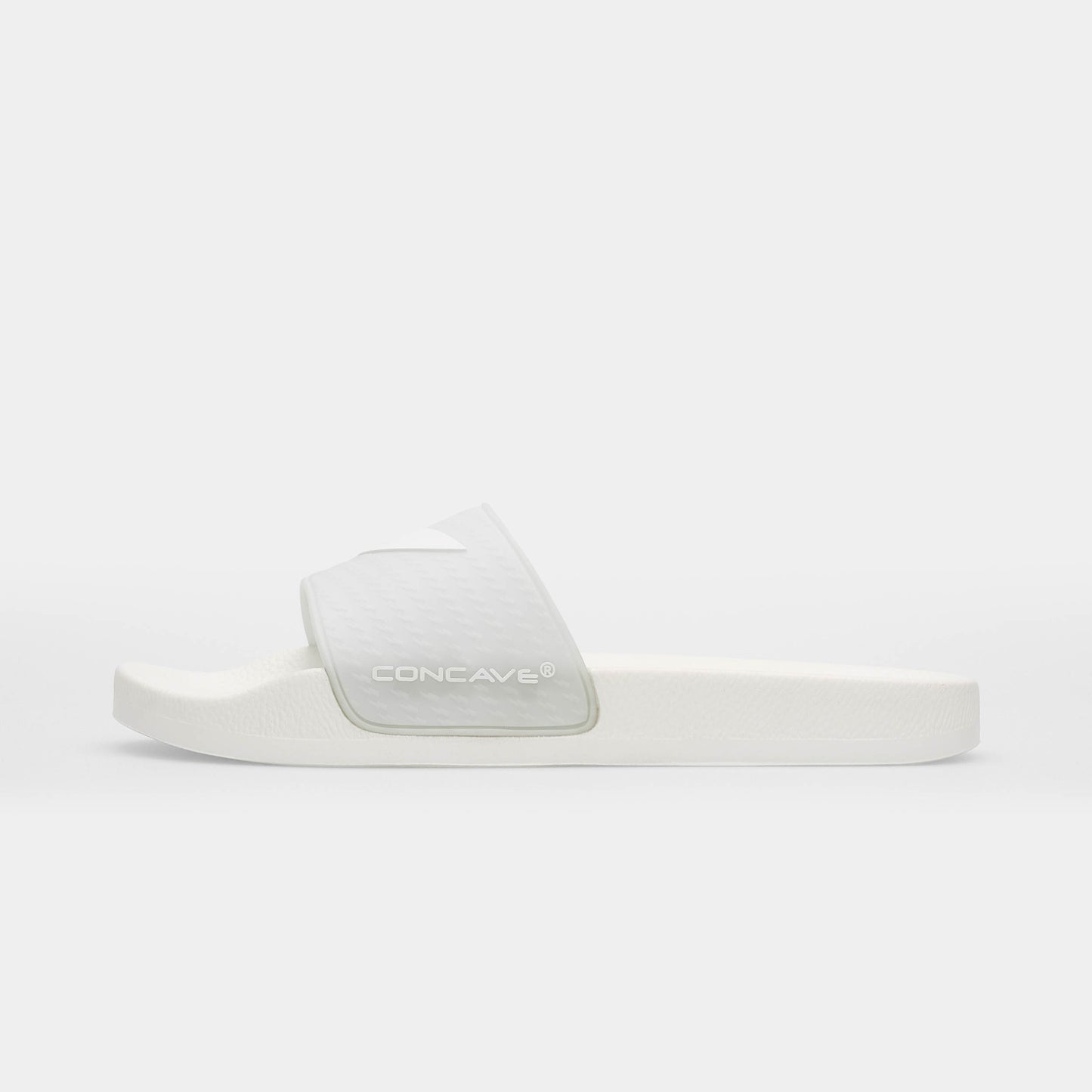 Concave Slide - White/White