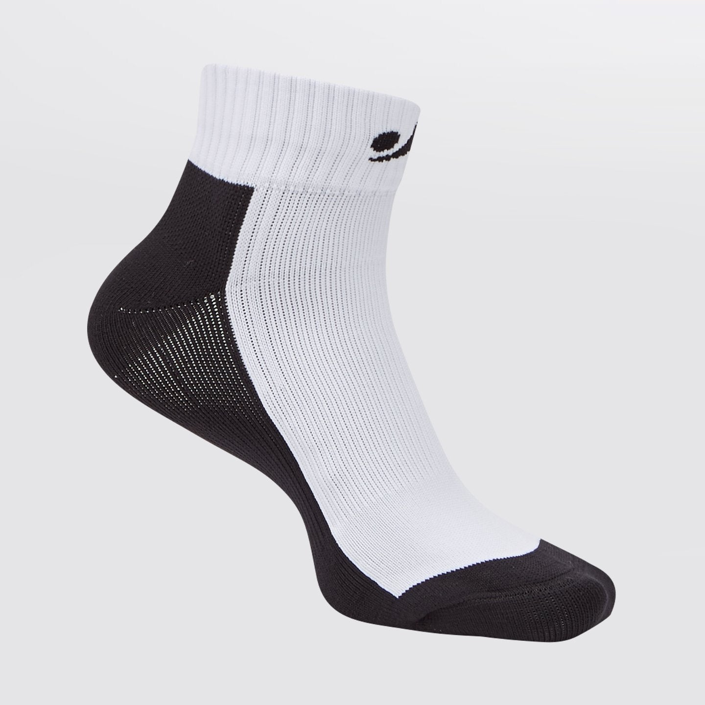 Concave Low Socks - White/Black