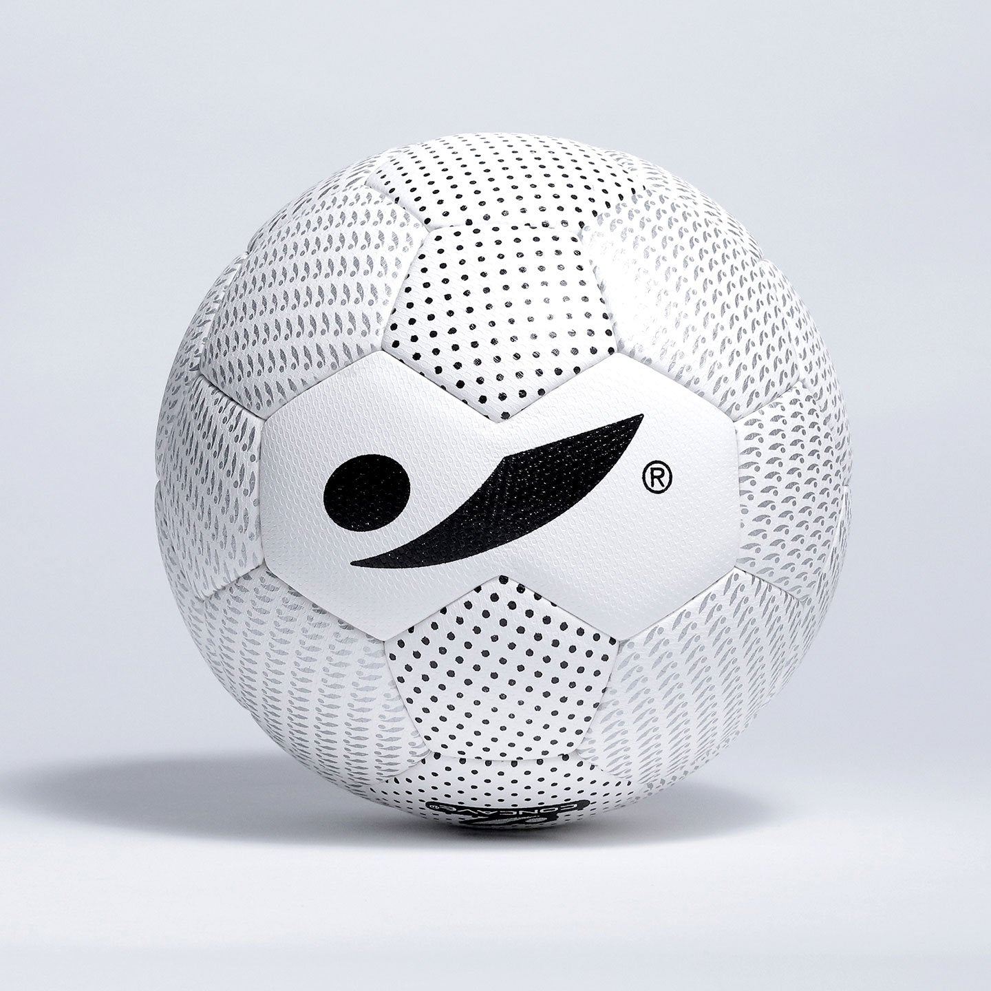 Concave Game Day Football - White/Black - Size 5