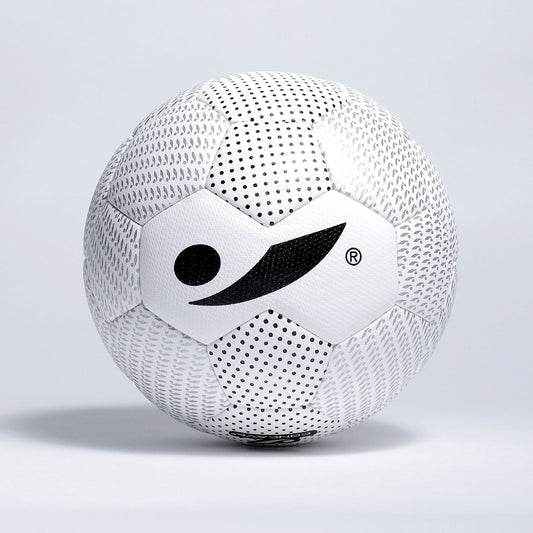 Concave Game Day Football - White/Black - Size 5