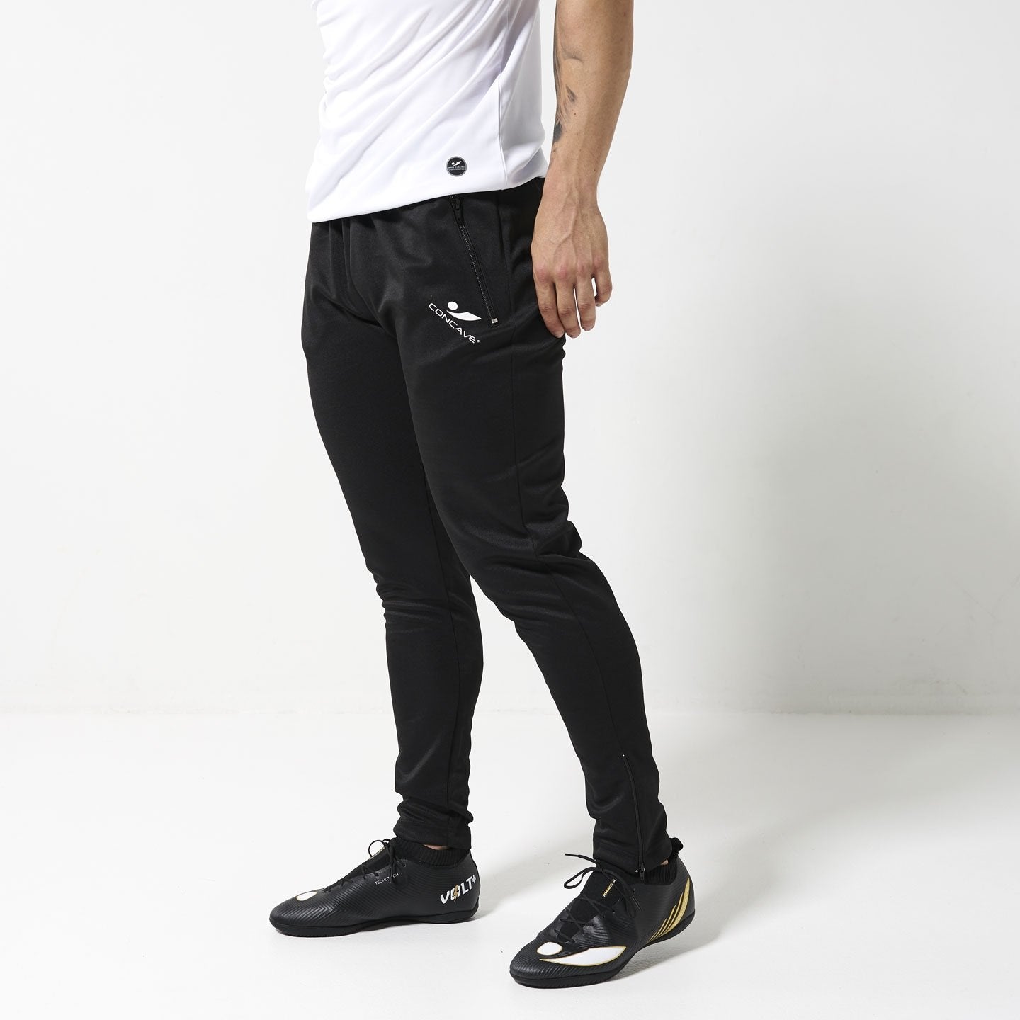 Concave Tracksuit Bottoms - Black/White