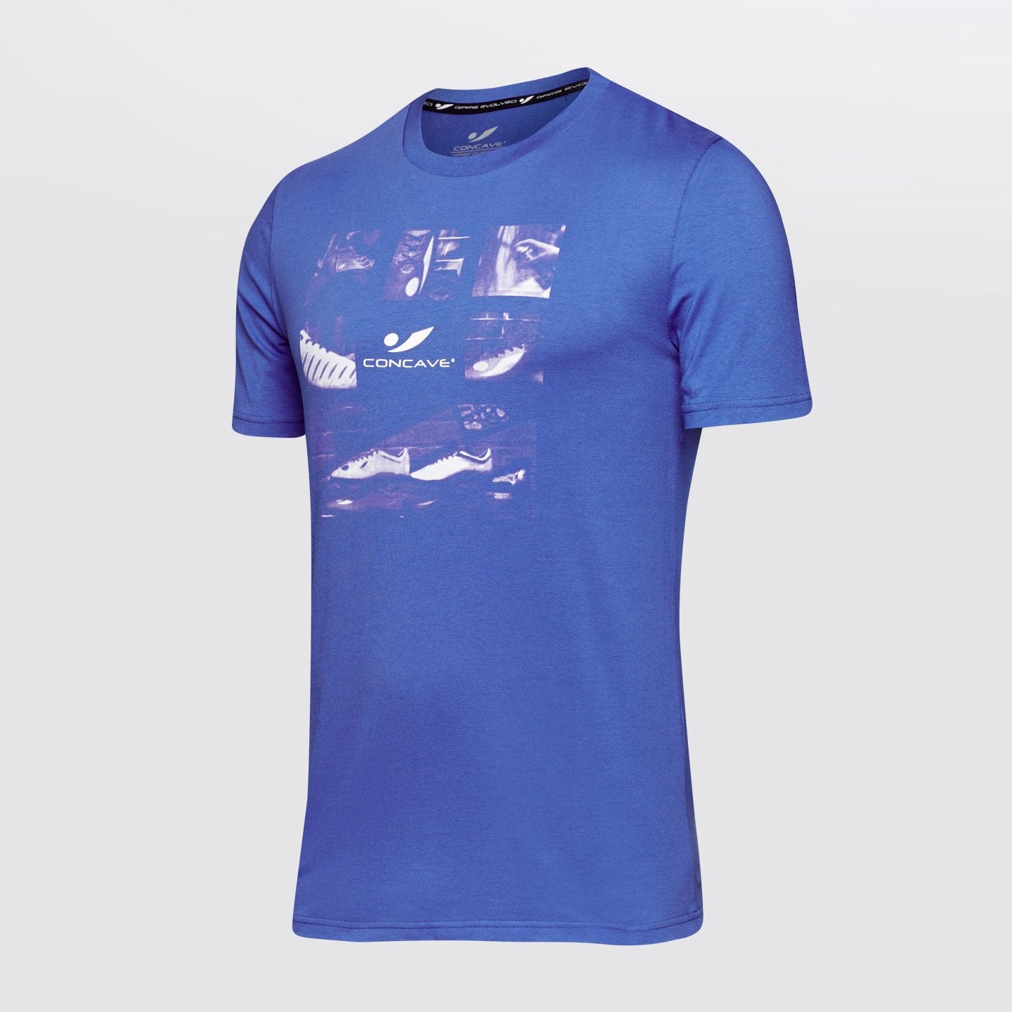 Concave T-Shirt - Blue/White 16.1