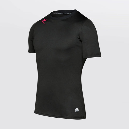 Concave Volt Performance Top - Black/Pink