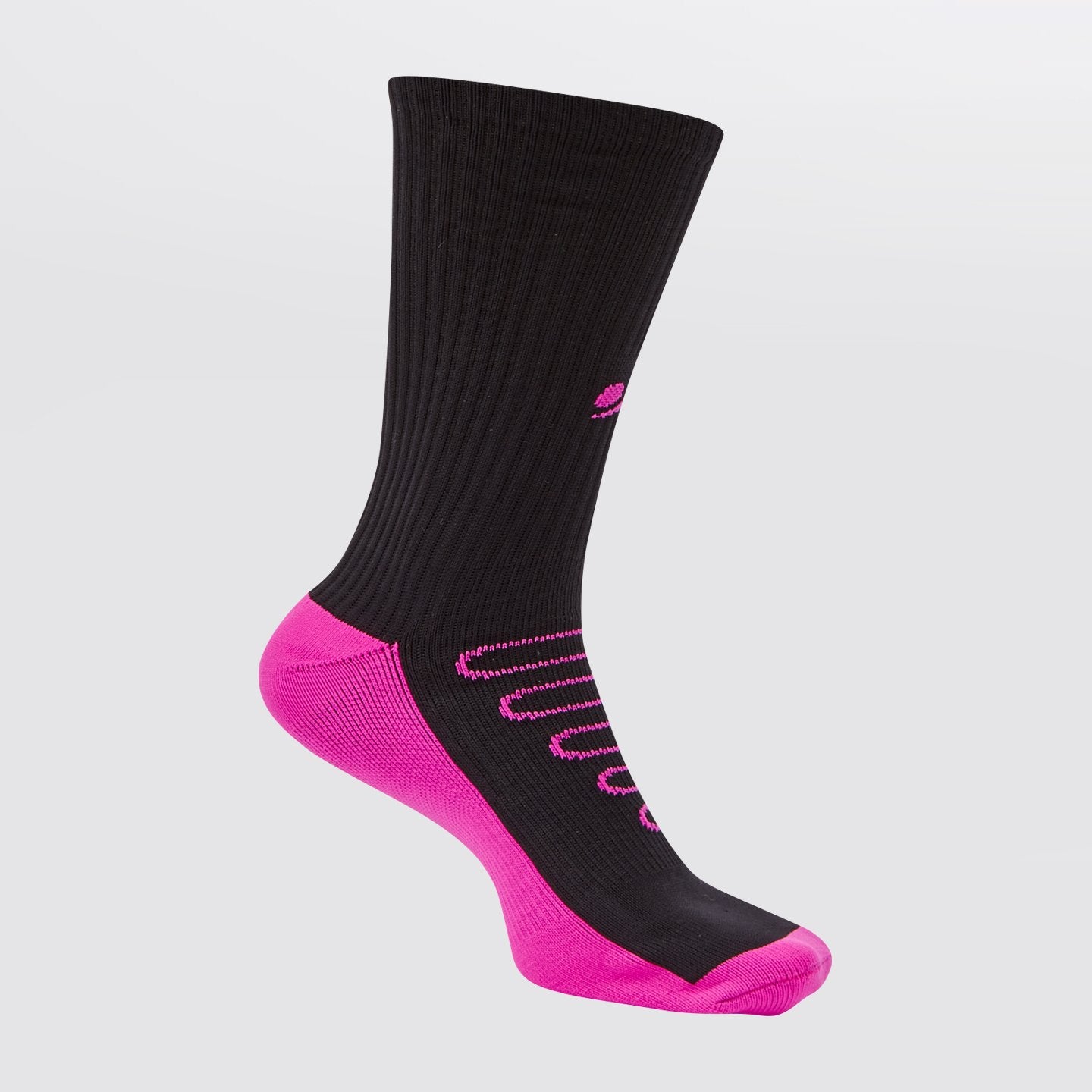 Concave Performance Mid Socks - Black/Pink