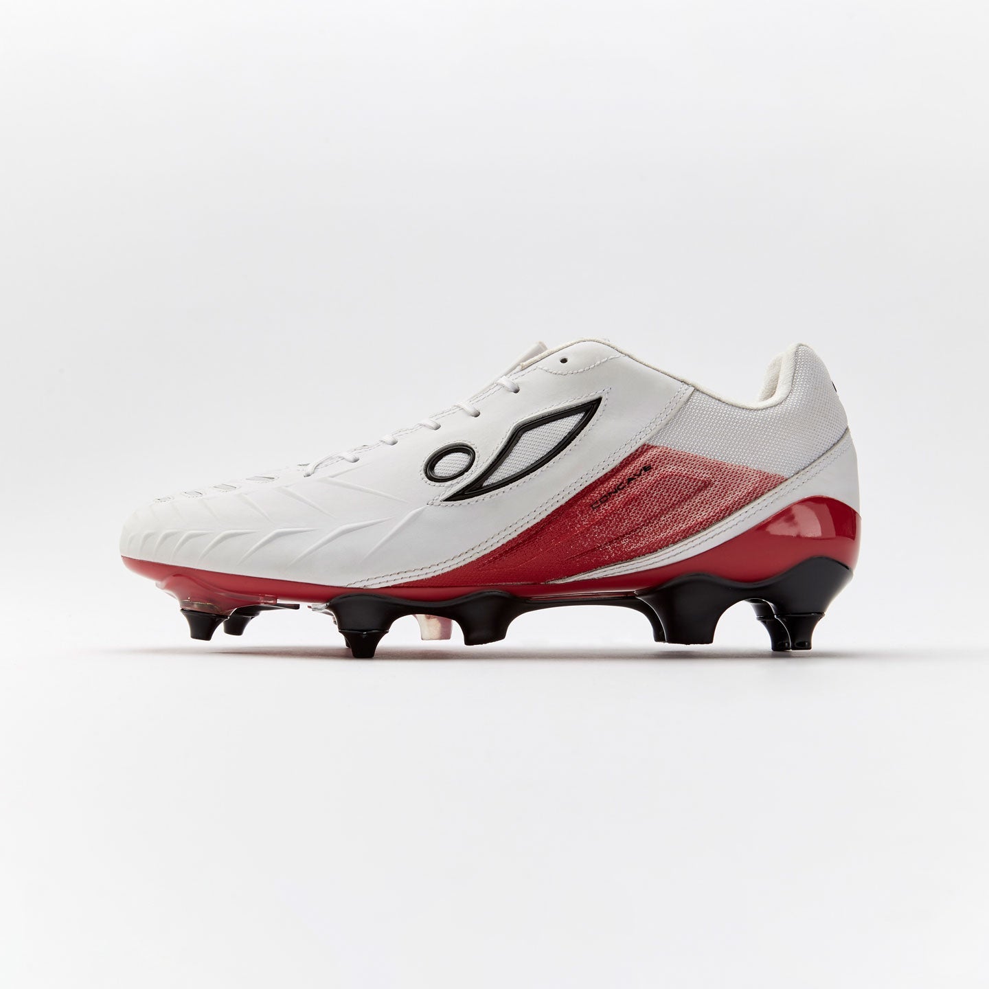 Concave Halo + Leather SG - White/Red