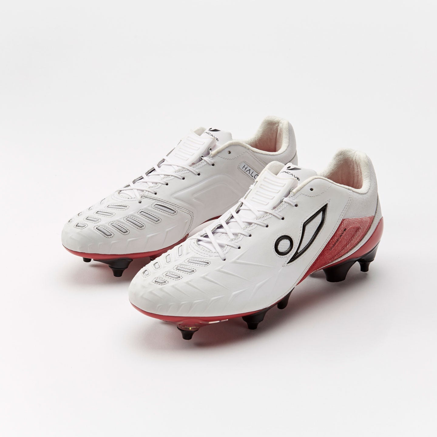 Concave Halo + Leather SG - White/Red