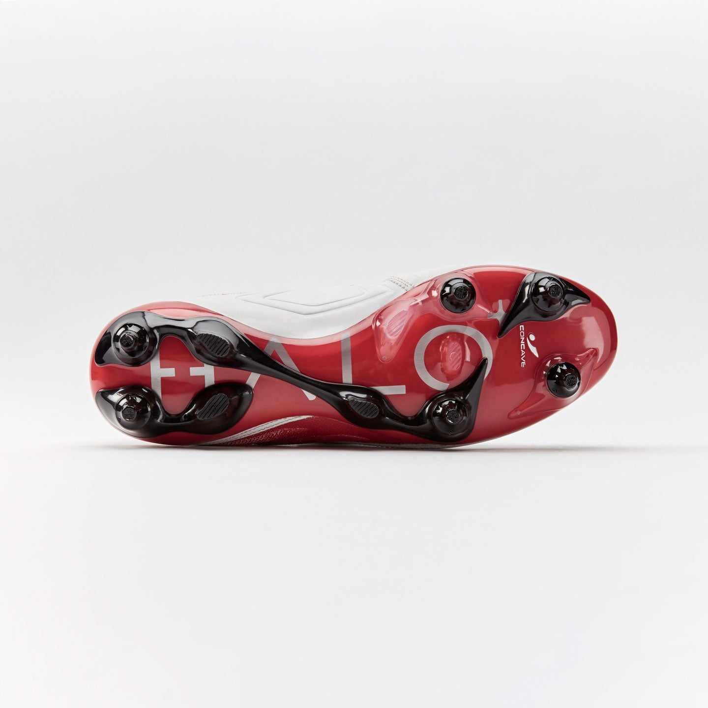 Concave Halo + Leather SG - White/Red