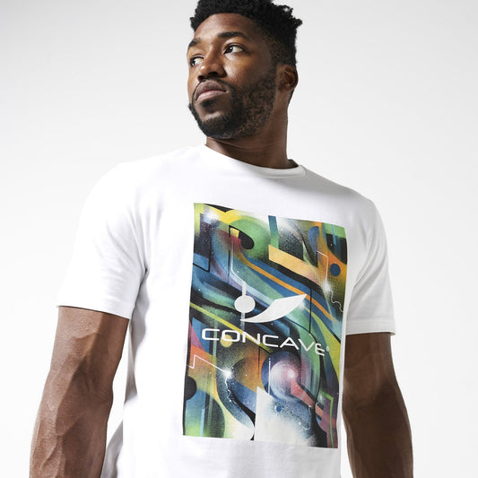Concave T-Shirt Mr Cenz - White/Graffiti
