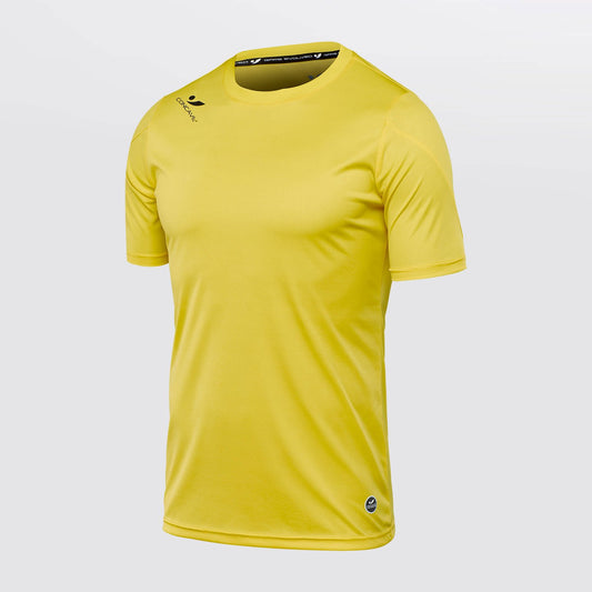 Concave Performance Top - Neon Yellow/Black