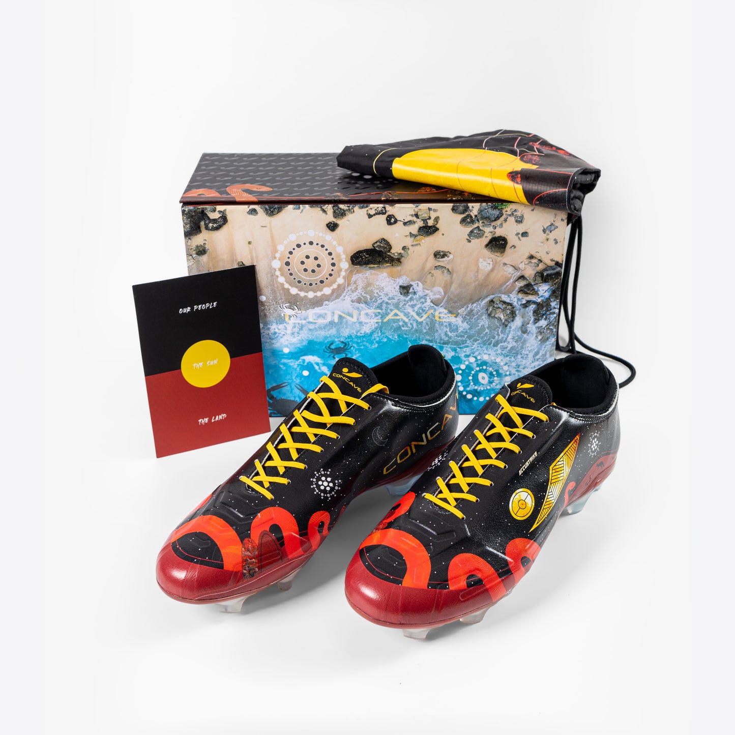 Concave First Nations + FG - Black/Red/Yellow