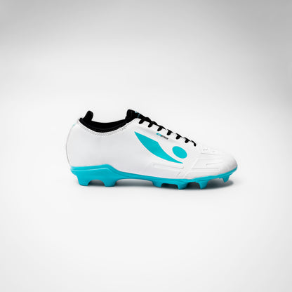 Concave Halo Kids v2 FG - White/Cyan/Black