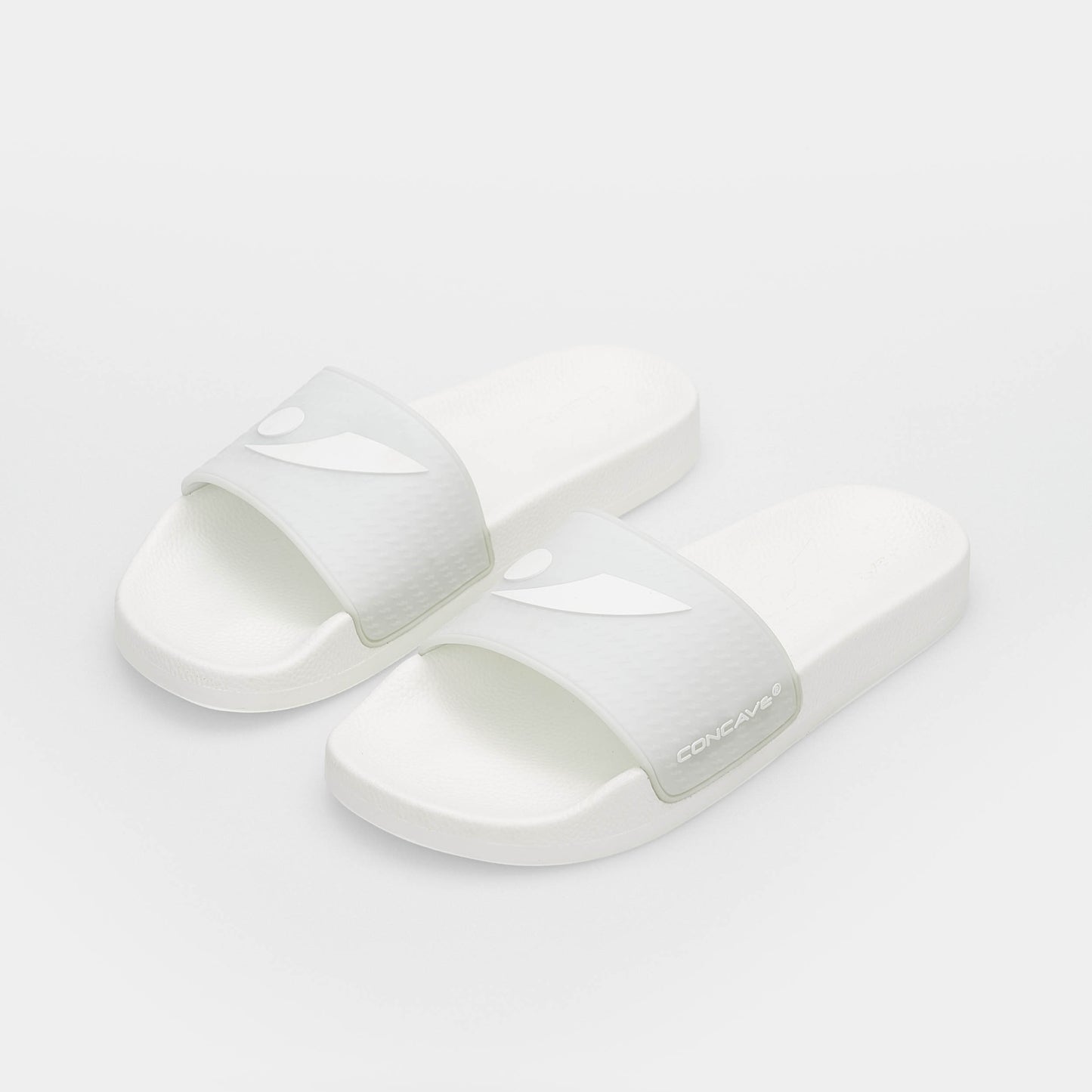 Concave Slide - White/White
