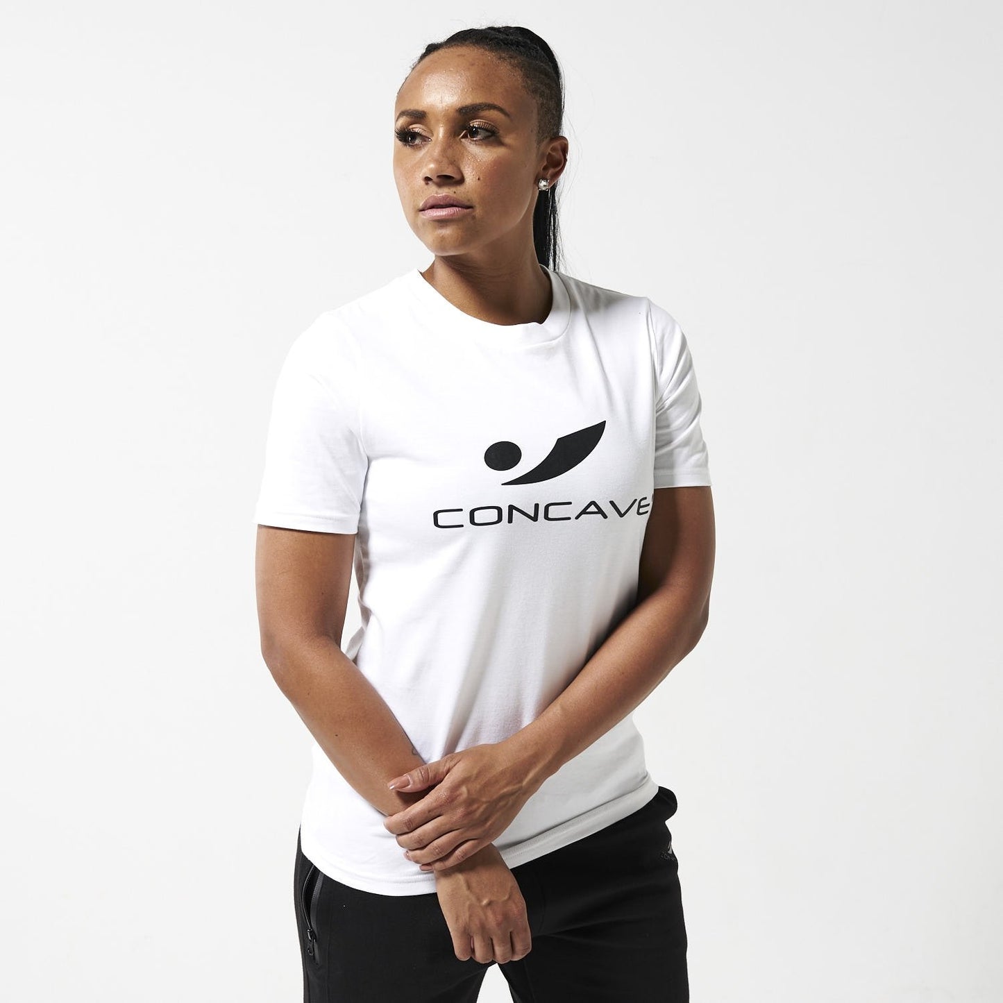 Concave T-Shirt - White/Black