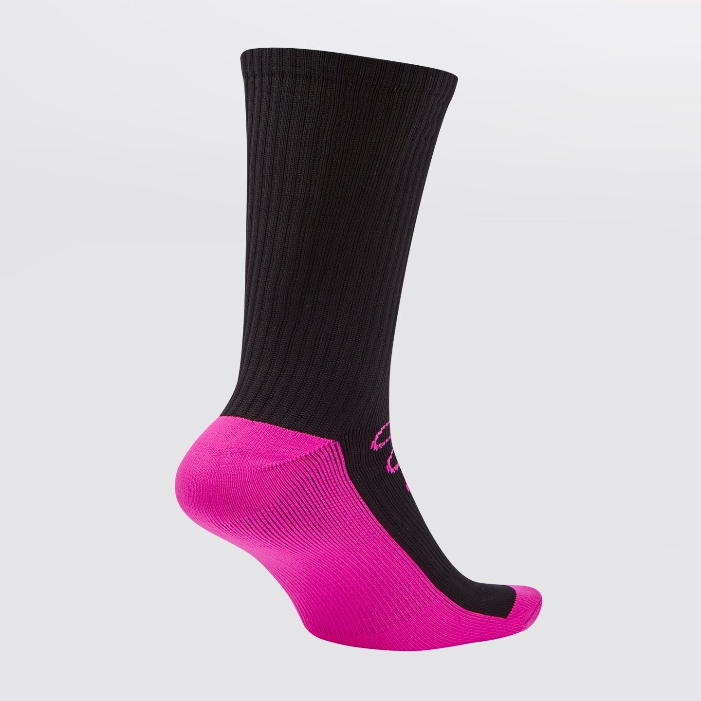 Concave Performance Mid Socks - Black/Pink