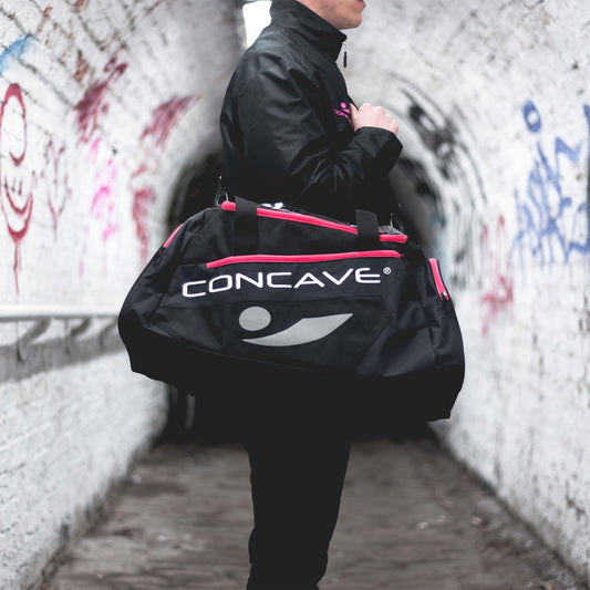 Concave Duffle Bag - Black/Pink