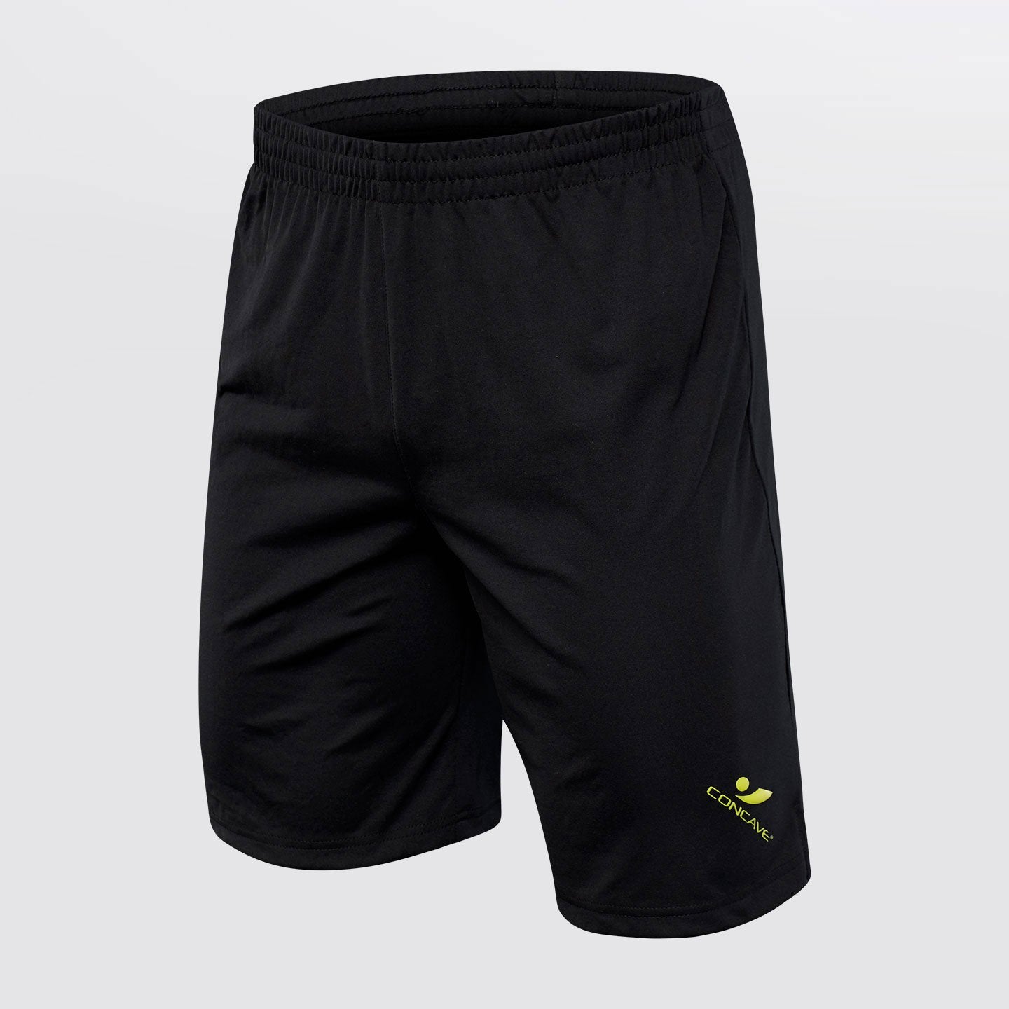 Concave Performance Shorts - Black/Neon Yellow