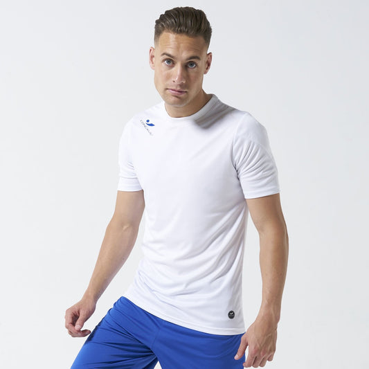 Concave Performance Top - White/Blue